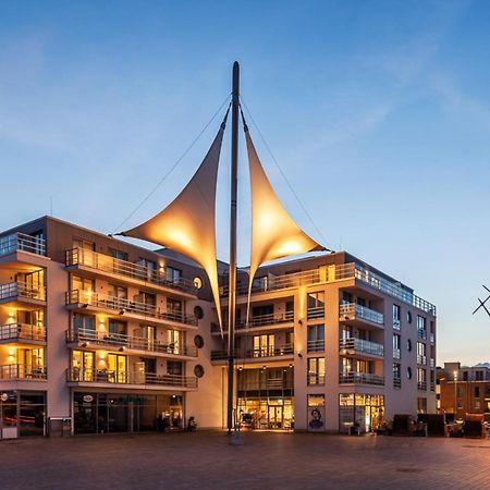 Apartmenthaus Hafenspitze Ap 5 - "Am Yachthafen 5" - Blickrichtung Offenes Meerstrandpromenade Eckernförde Exteriér fotografie