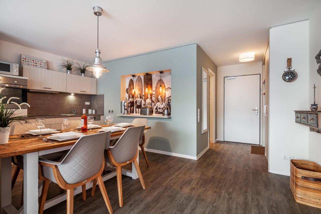 Apartmenthaus Hafenspitze Ap 5 - "Am Yachthafen 5" - Blickrichtung Offenes Meerstrandpromenade Eckernförde Exteriér fotografie