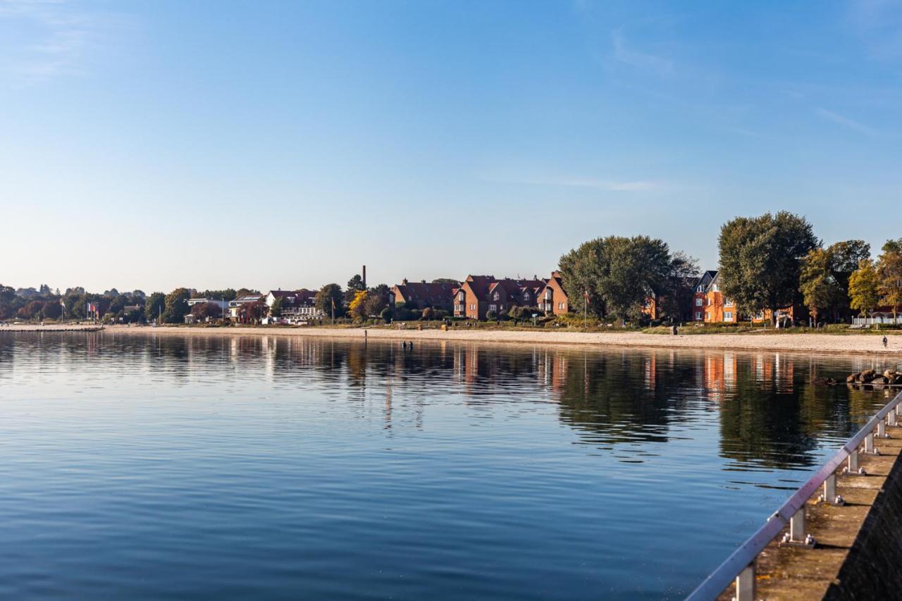 Apartmenthaus Hafenspitze Ap 5 - "Am Yachthafen 5" - Blickrichtung Offenes Meerstrandpromenade Eckernförde Exteriér fotografie